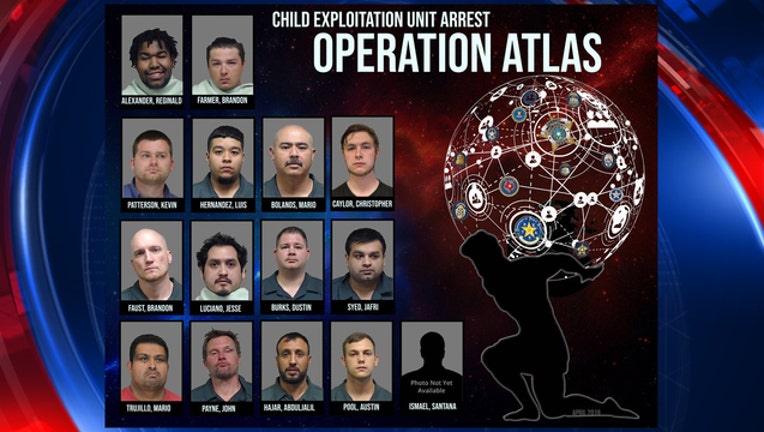 child exploitation arrests, collin county sheriff's office