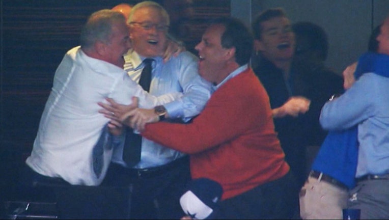 Chris Christie Cowboys game