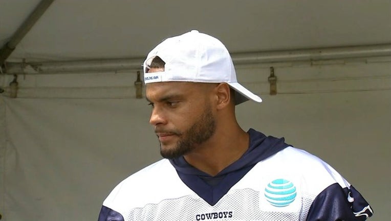 Dak Prescott 2018 training camp presser
