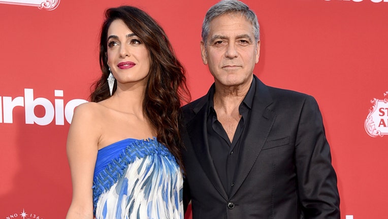 George and Amal Clooney (GETTY IMAGES)-401720