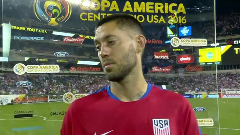 FIFA times Clint Dempsey's goal at 30 seconds