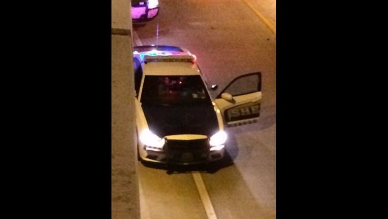 Chase Suspect Injured in Crash