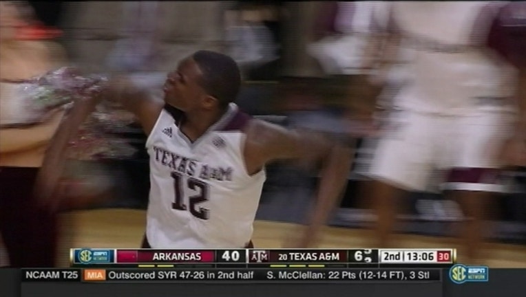 jalen jones texas A&m basketball