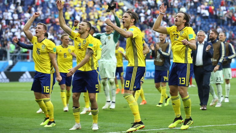 Sweden beats Switzerland