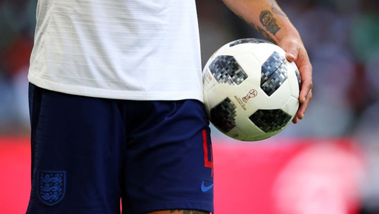 World Cup soccer ball generic England player GETTY