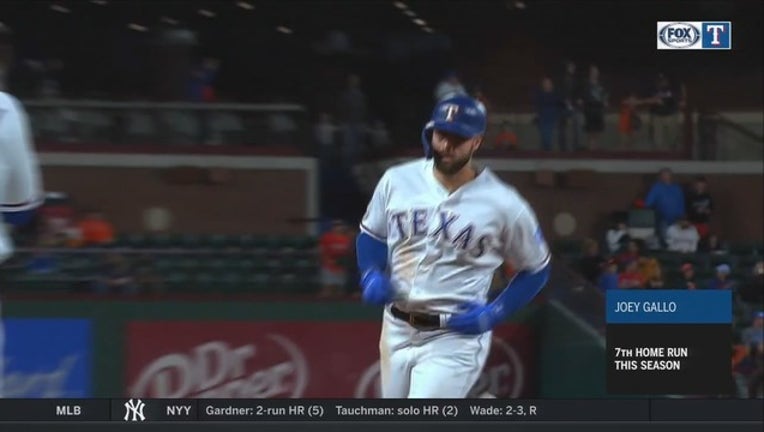 ASTROS VS RANGERS, joey gallo