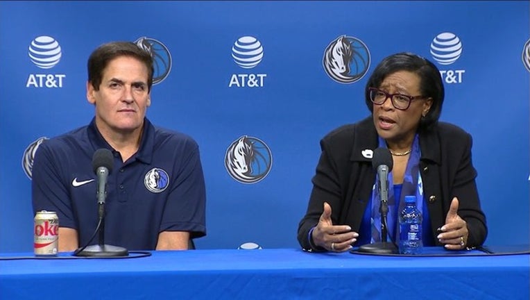 Mark Cuban Cynthia Marshall