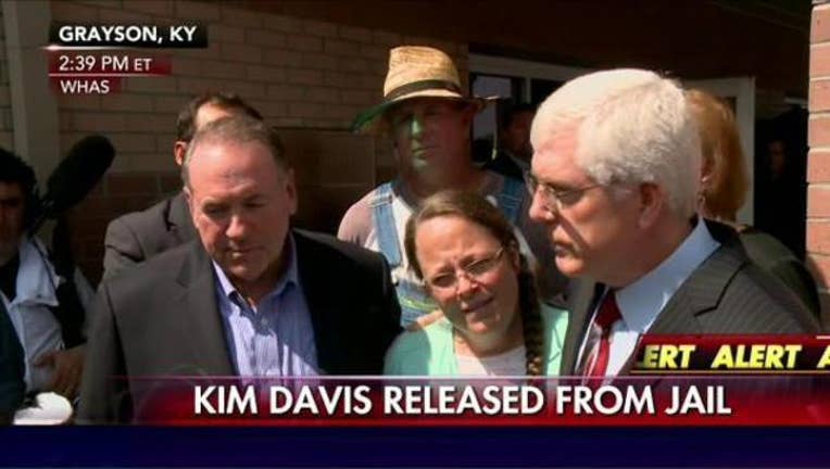 Kentucky clerk released