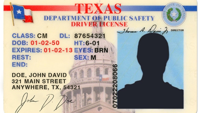 Texas driver's license