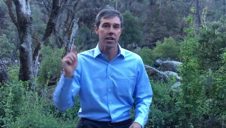 beto o'rourke climate change announcement