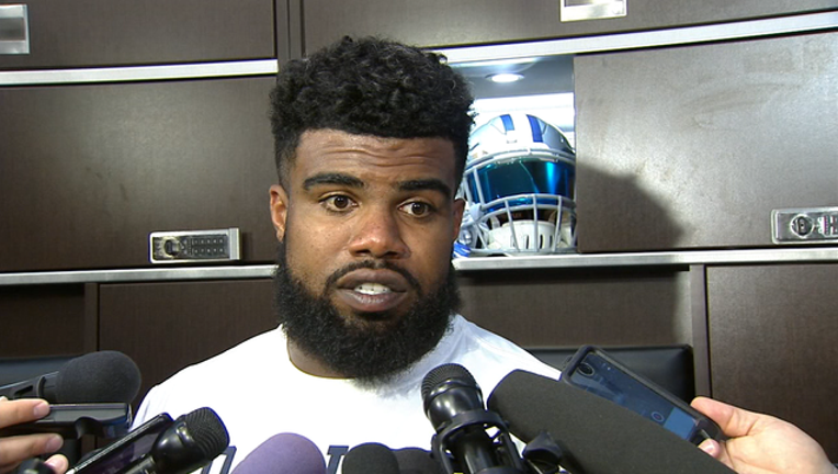 ZEKE ELLIOTT FILE locker room