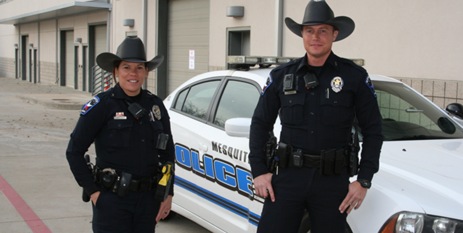 The West moves east as Grand Prairie police sport cowboy hats