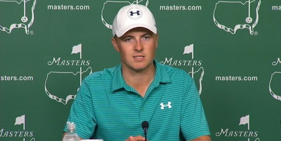 jordan spieth no hat