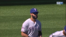 Andrus gets 4 hits, Rangers beat Jays 7-3 to avoid sweep