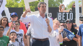 Beto O'Rourke holds rally in Plano