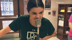 Selena Gomez makes surprise visit to her old Mansfield ISD middle school