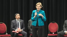 Warren apologizes for heritage claim, woos Native Americans
