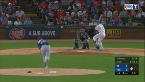 Solak, Rangers help knock Rays from AL wild-card lead, 6-4