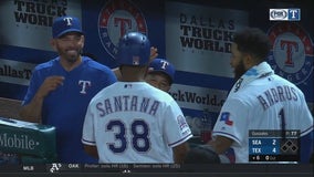 Odor snaps out of slump as Rangers beat Mariners 6-3