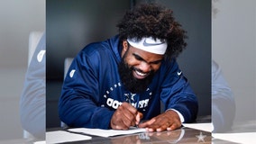 Dallas Cowboys reach 6-year, $90M deal with Ezekiel Elliott