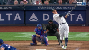 Revived Judge hits 20th homer as Yanks beat Rangers 4-1