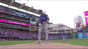 Minor strikes out 7 in 7 innings, Rangers beat Indians 1-0
