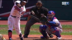 Indians sweep Rangers in doubleheader