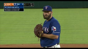 Lynn gets MLB-best 12th win as Rangers beat Astros 5-0