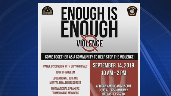 'Enough is Enough': Conference being held to help find solutions to recent crime spike in Dallas