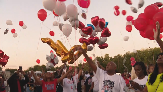 Loved ones honor Andre Emmett at his former high school