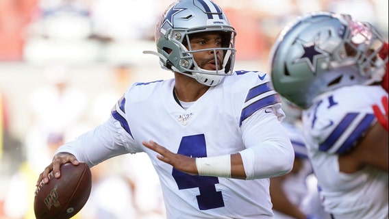 Cowboys QB Dak Prescott has surgery on non-throwing shoulder