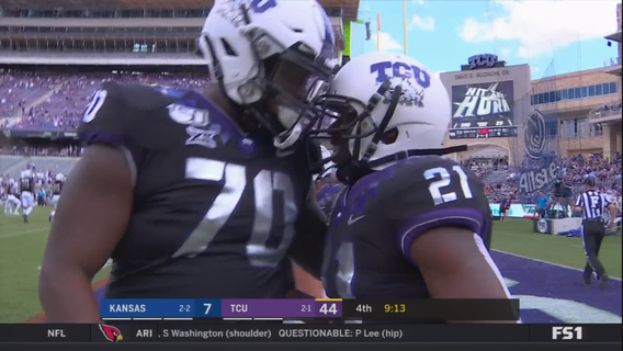 Duggan leads TCU to easy win over Kansas 51-14