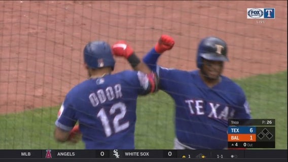 Rangers beat Orioles 10-4 to complete 4-game sweep