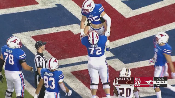 Buechele, McDaniel help SMU run past Texas State 47-17