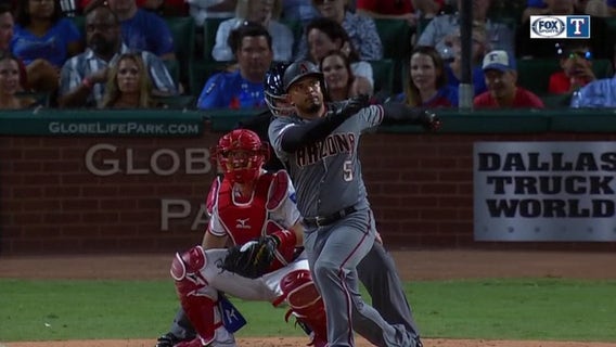 D'backs tie franchise record with 21 hits, beat Rangers 19-4