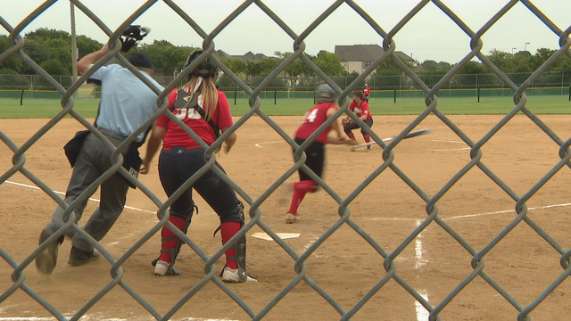 Talented softball players in Plano for national tournament