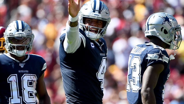 Dak Prescott spreading the wealth in hot start for Cowboys