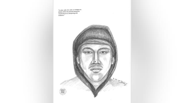 Police release sketch of suspect who attacked woman at Arlington park
