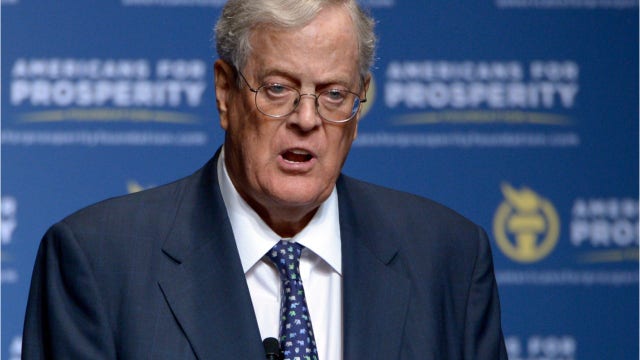 Billionaire conservative donor David Koch dies at 79