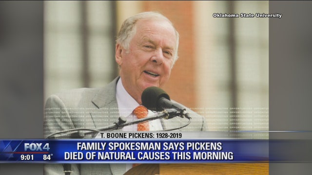 Business tycoon T. Boone Pickens dies at 91 in Dallas