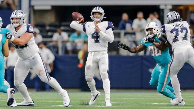 Cowboys move to 3-0 with 31-6 win over the Dolphins