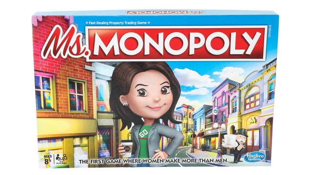 Hasbro’s new ‘Ms. Monopoly’ game takes on gender gap, pays women more than men