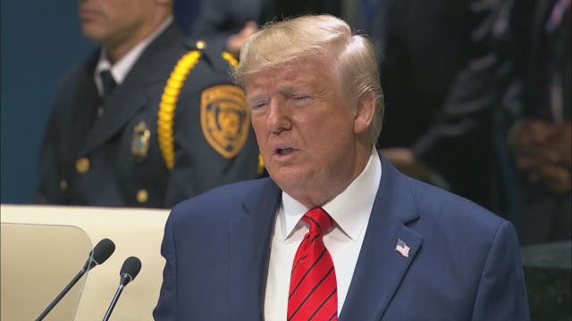 Trump tells United Nations General Assembly leaders to put own people first