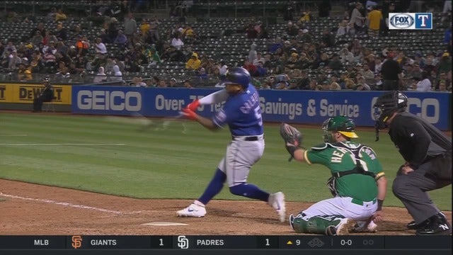 Lynn throws 6 strong innings, Rangers top A's 5-2