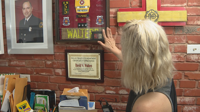 Widow of Dallas firefighter fighting for extension of benefits for families of first responders who die off duty