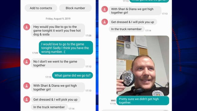 'We got high together girl!' mistakenly texted to Missouri cop