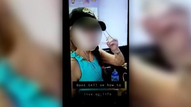 Woman arrested after daughter caught on cam licking tongue depressor