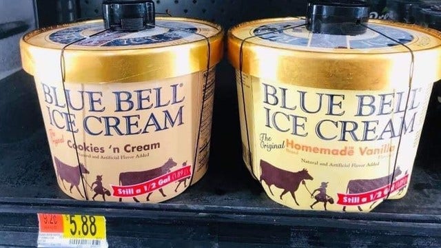Texas police department comes up with fix to Blue Bell ice cream licking problems