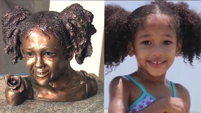 Maleah Davis memorialized with bronze sculpture in Houston