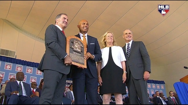 Mariano Rivera closes Hall of Fame induction ceremony
